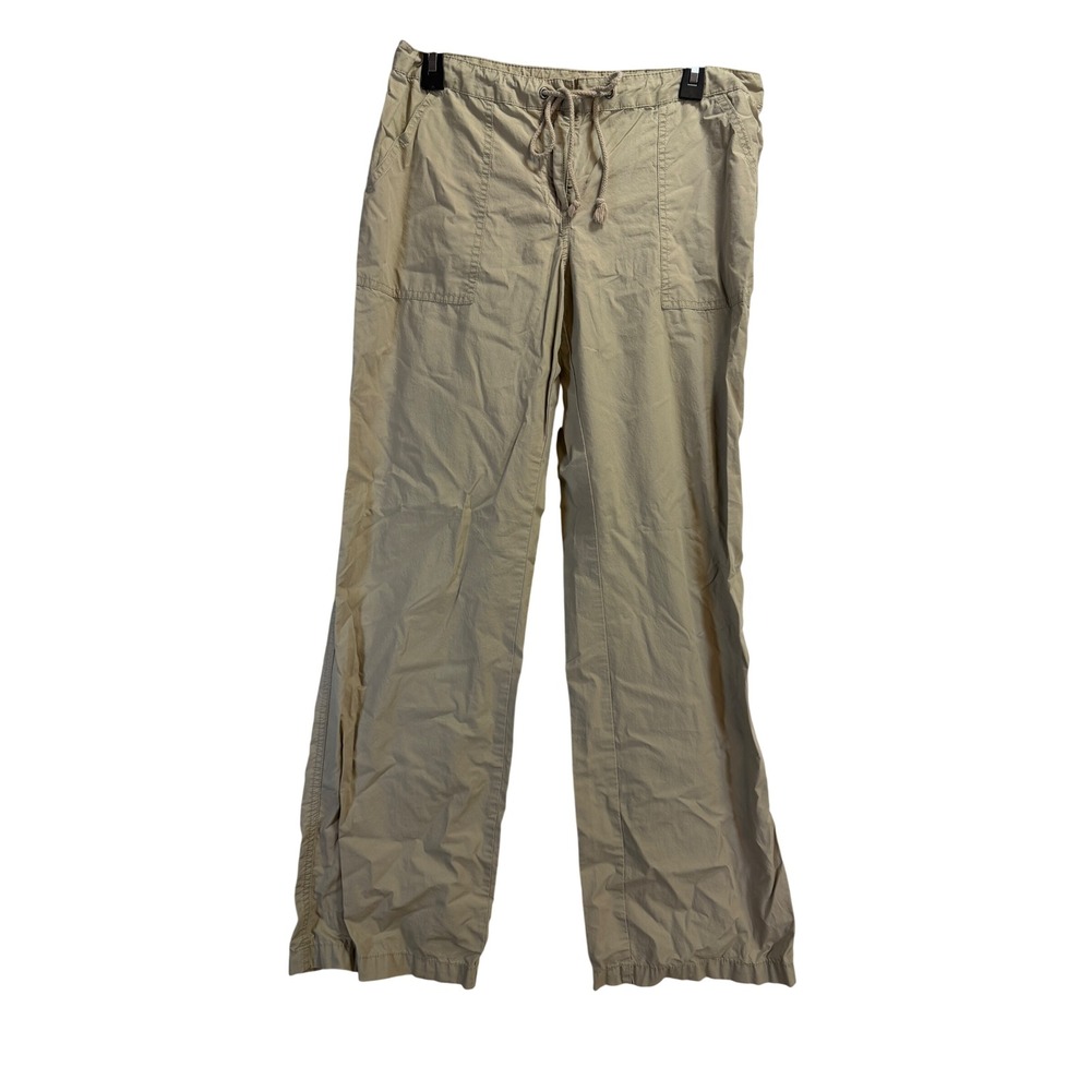 London Jean Victorias Secret Khaki Chino Pants Womens 10 Long Straight Leg Tan